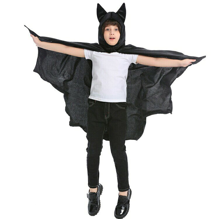 ハロウィン 仮装 衣装 子供 キッズ コスプレ コスチューム コウモリ マント 小悪魔 魔女 子供 可愛い 蝙蝠 halloween 衣装 仮装 ハロウィーン パーティー 子供用 コスプレ 可愛いマント 二次会 忘年会 新年会 出し物 歓迎会 送迎会 学園祭 演出 悪魔 蝙蝠 クリスマス衣装 sumatomo-10035745 YOASOBI サンプル画像3