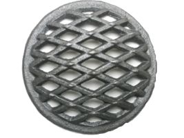 能登黒七輪用鋳物目皿(丸ロストル120mm)