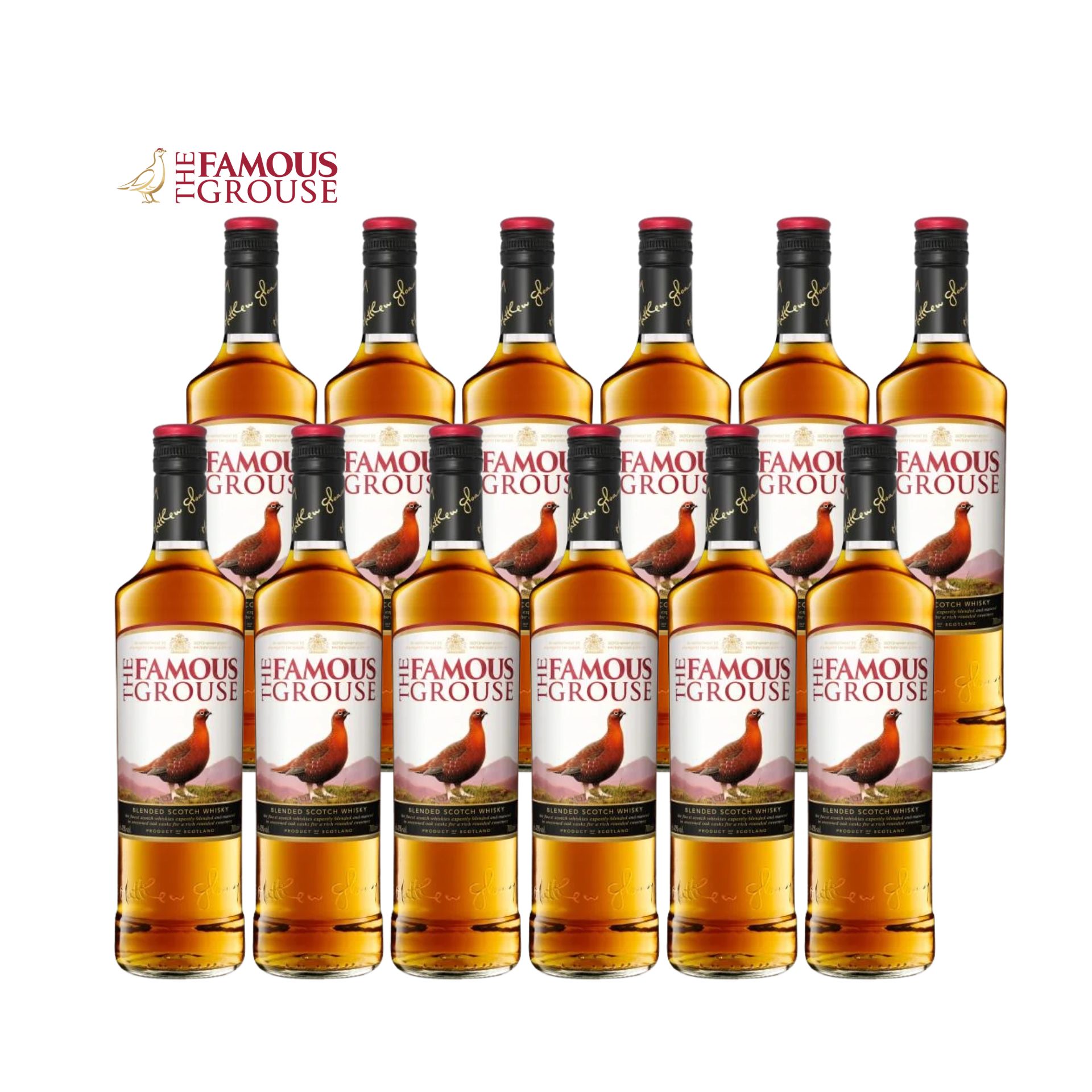 楽天酒庫 住田屋オンラインストアフェイマスグラウス 700ml ×12本 ブレンデッド スコッチウイスキー 正規品 洋酒 大容量 業務用 まとめ買い 家飲み ギフト