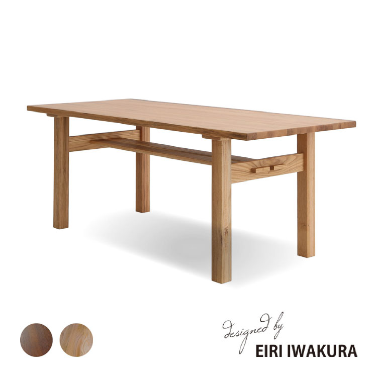 乐天商城 - 【25日まで最大20%OFF】 ダイニングテーブル 無垢 木製 6人掛け レッド オーク材 天然木 幅180 ナチュラル 単品 高級 レトロ リビング ダイニング 角丸 長方形 作業台 食卓 テーブル シンプル モダン デザイナーズ ウレタン塗装 応接 客間 会議室