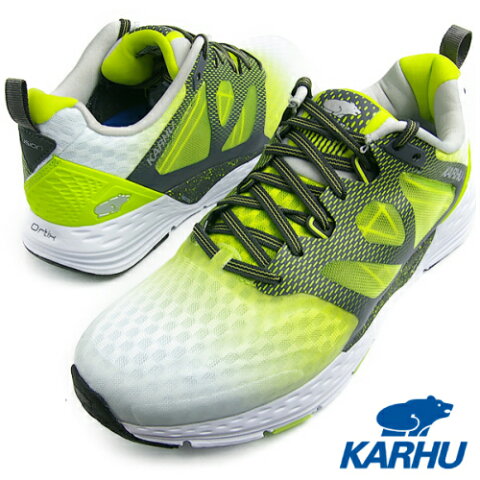 KARHU カルフ FUSION ORTIX MRE ホワイト/ライムパンチ【送料無料】メンズ・レディース ランニングシューズ