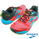 BROOKS ブルックス MEN メンズ スニーカー CASCADIA 12 (698) HIGH RISK RED/BLACK/VIVID BLUE 1