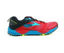 BROOKS ブルックス MEN メンズ スニーカー CASCADIA 12 (698) HIGH RISK RED/BLACK/VIVID BLUE 2