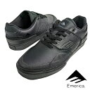 Emerica エメリカ THE REYNOLDS LOW VULC (004) レイノルズ BLACK/BLACK オールブラック レディース スニーカー スケシュー スケートシューズ