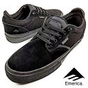 Emerica エメリカ DICKSON (003) ディックソン BLACK/BLACK ブラック メンズ レディース スニーカー スケシュー スケートシューズ