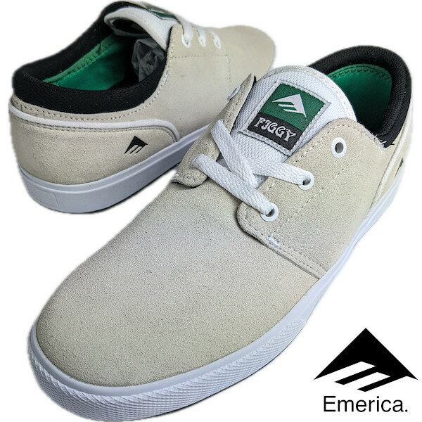 Emerica エメリカ FIGGY G& (100) フィギー WHITE ホワイト 白 メンズ レディース スニーカー スケシュー スケートシューズ