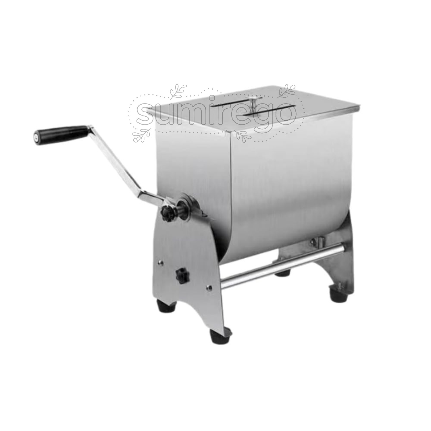 乐天商城 - ミートミキサー 手動 5L容量 11LB チルトタンク 業務用 家庭用業務用肉挽き機 電動ステンレススチール製 フリップ固定式 卓上多機能生地 肉詰め (デスクトップ,22ポンド)