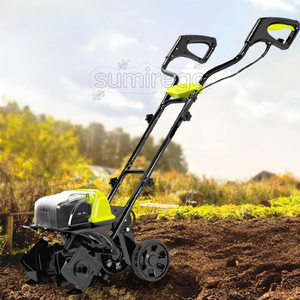 【ポイント5倍~6月限定特別キャンペーン!】耕運機 充電式耕うん機 家庭用 40V ハイ...