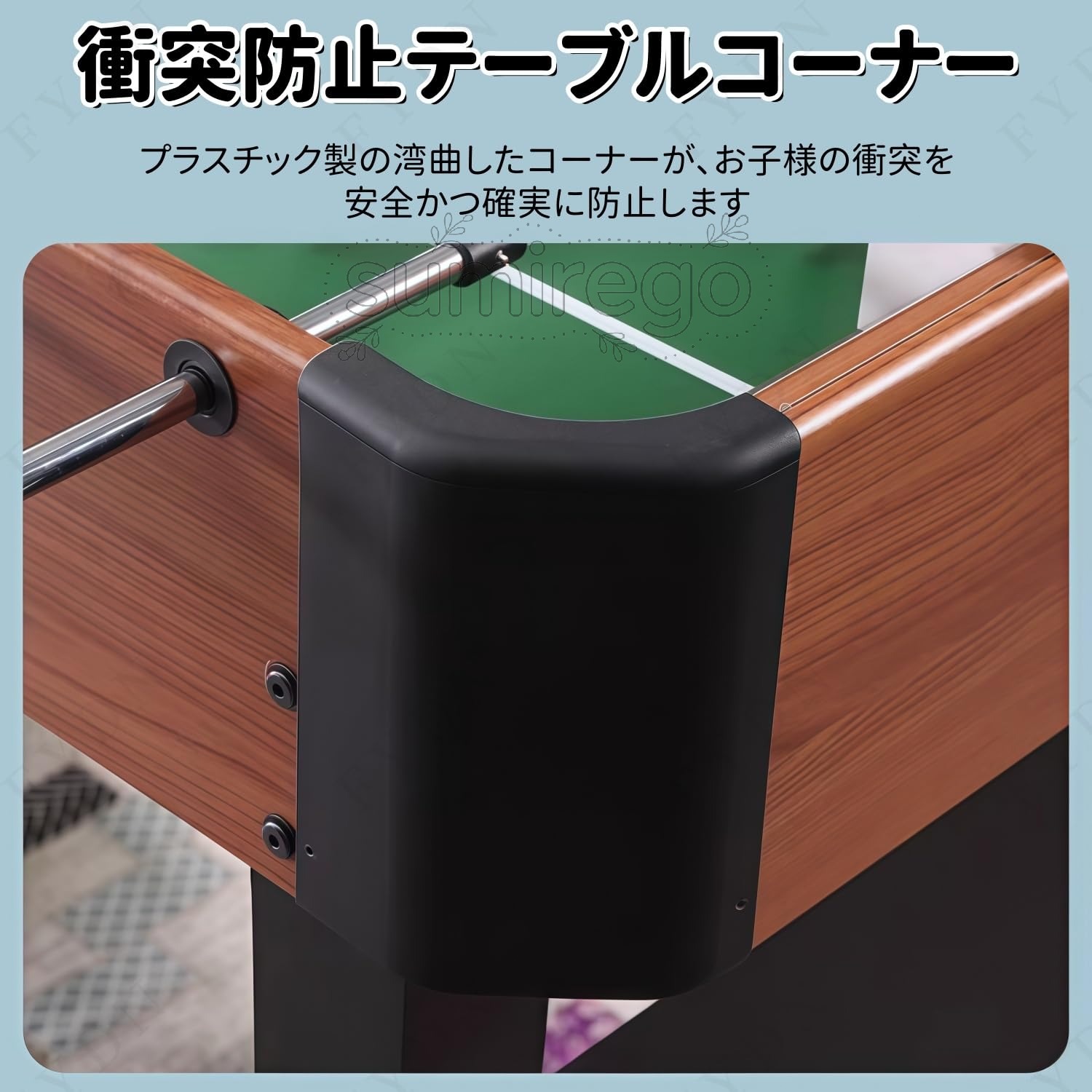 フーズボールテーブル、大人用フットボールテーブルインドアフットボールゲーム子...