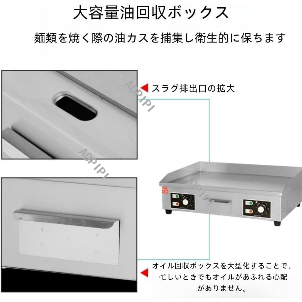 ホットプレート 鉄板焼き ステーキ 卓上 鉄板焼き110v 電気 鉄板 焼き パンケーキ ...