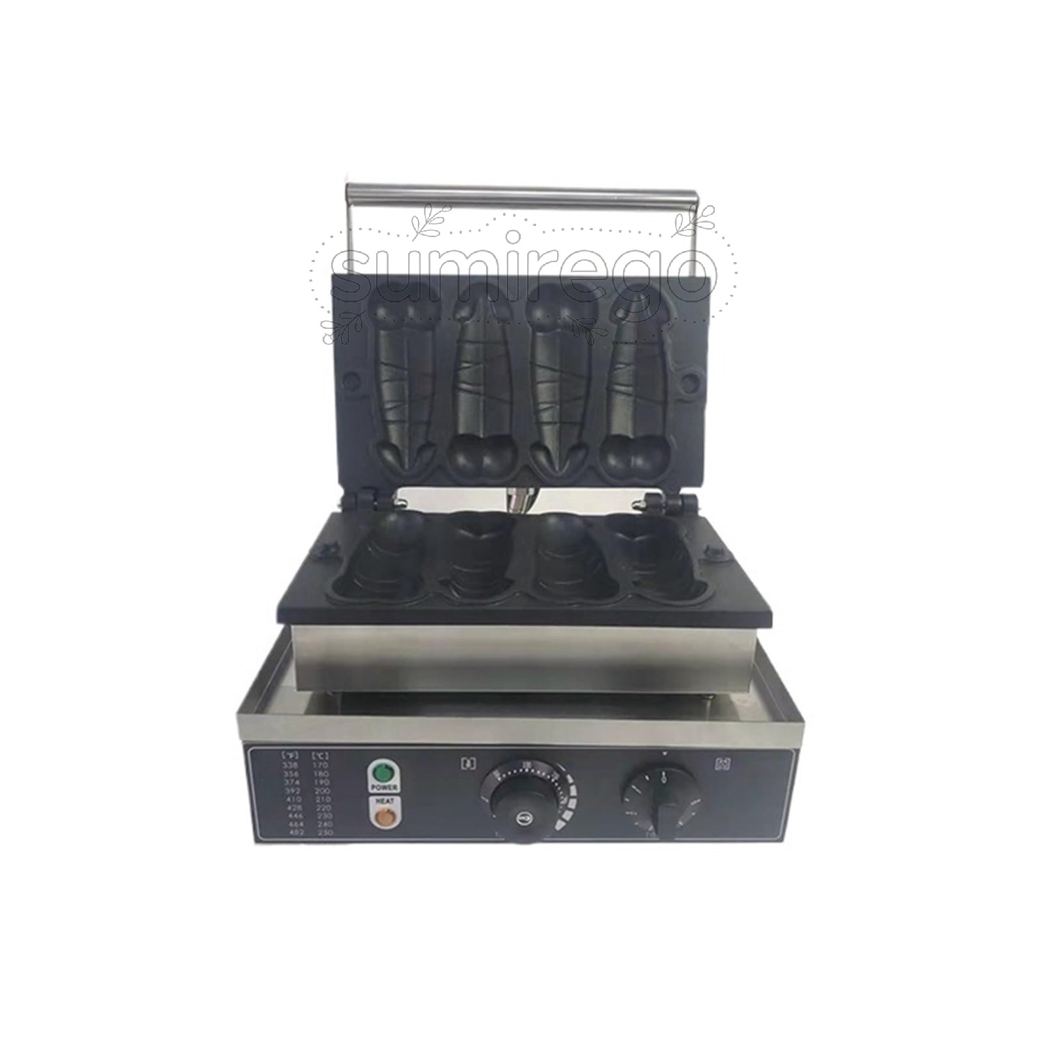 Kitchen Equipments - 【ポイント 6 倍～5 月人気商品】業務用機械 詰め物入りホットドッグ自動工業用ワッフルコーンケーキ 家庭やビジネスでの使用に最適、シンプルで便利