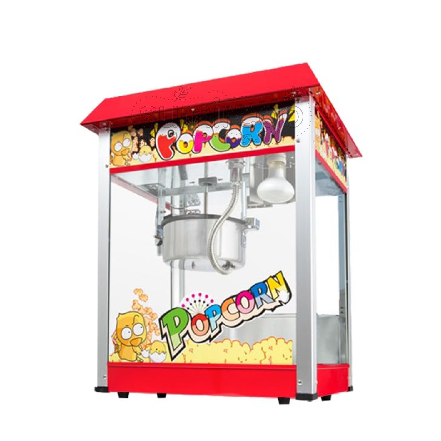 Rakuten - ポップコーンメーカー 電気ポップコーンマシン 業務用 家庭用 ポップコーン機 大容量 ステンレス ポップコーンマシーン (A タイプ)