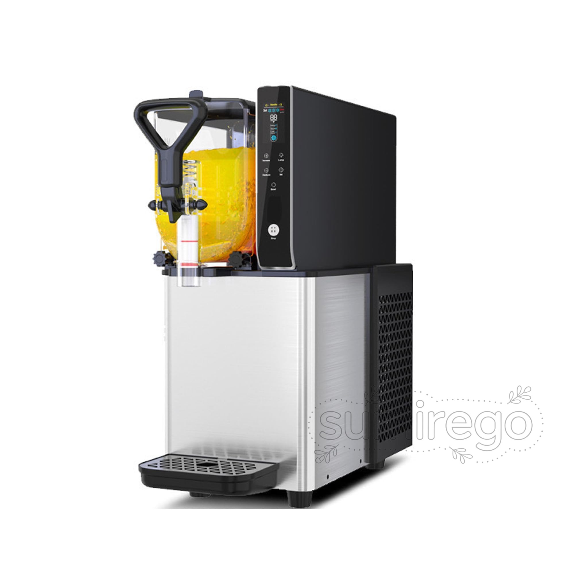 · 1、製品仕様：容量：4L、排出口数：初回成形時間：35-40分、冷媒：R290、材質：PC素材＋ステンレス鋼＋PP素材、消費電力：290W、重量：18.5kg、サイズ：23.8*49*54.5cm。カフェ、タピオカ店、軽食店、パン屋、家庭用など、さまざまなシーンで活躍。· 2、視認性に優れたスマート操作パネルを採用し、直感的な操作が可能。ワンタッチで点灯する内蔵LEDライトにより、夜間や暗所でもスムーズに使用できます。· 3、高性能コンプレッサーにより、パワフルな冷却能力と低騒音を両立。両側の大型通気グリルと背面のコンデンサー＆ファンが熱を効率よく排出し、長時間の安定稼働を実現。· 4、304ステンレス製の蒸発皿は、従来モデルに比べて約3倍の冷却速度を実現。食品グレードの撹拌機は360度回転し、食材を素早く均一に撹拌。安心して食材と接触させることができます。· 5、ポータブル設計で、取り付け取り外し清掃が簡単。脱着可能なドリップトレイが付属しており、液だれや食材のこぼれをしっかり防止します。1、 当社の製品に問題がある場合は、お気軽にお問い合わせください。2、輸送中に多少の衝撃が加わる可能性がございます。万が一不具合や破損などがございましたら、部品の再送など対応させていただきますので、お気軽にご連絡くださいませ。3、商品が多いため、発送時に説明書をお送りし忘れることがございます。万が一、説明書が届いていない場合や、商品組み立てに関してご不明点がございましたら、お手数ですがご連絡いただけますようお願い申し上げます。電子版の説明書を再送させていただきますので、どうぞご安心ください。お客様にはご理解いただきますようお願い申し上げます。お客様のご支援が、私たちの励みとなっております。4、特大サイズの荷物のため、配達日時の指定はできません。ご了承ください。 1F 玄関でのお渡し となります。また配達の際に、大変恐縮ですが、お客様ご自身で荷下ろしのご手配をお願いいたします。体積デカい商品のため、運送中万が一小さい破損が起こる場合、壊れた部品を再発送することが対応可能です。返品返金受けかねます。沖縄、北海道、離島などの住所について送料は別途です。ご理解よろしくお願い申し上げます。· 1、製品仕様：容量：4L、排出口数：初回成形時間：35-40分、冷媒：R290、材質：PC素材＋ステンレス鋼＋PP素材、消費電力：290W、重量：18.5kg、サイズ：23.8*49*54.5cm。カフェ、タピオカ店、軽食店、パン屋、家庭用など、さまざまなシーンで活躍。· 2、視認性に優れたスマート操作パネルを採用し、直感的な操作が可能。ワンタッチで点灯する内蔵LEDライトにより、夜間や暗所でもスムーズに使用できます。· 3、高性能コンプレッサーにより、パワフルな冷却能力と低騒音を両立。両側の大型通気グリルと背面のコンデンサー＆ファンが熱を効率よく排出し、長時間の安定稼働を実現。· 4、304ステンレス製の蒸発皿は、従来モデルに比べて約3倍の冷却速度を実現。食品グレードの撹拌機は360度回転し、食材を素早く均一に撹拌。安心して食材と接触させることができます。· 5、ポータブル設計で、取り付け取り外し清掃が簡単。脱着可能なドリップトレイが付属しており、液だれや食材のこぼれをしっかり防止します。1、 当社の製品に問題がある場合は、お気軽にお問い合わせください。2、輸送中に多少の衝撃が加わる可能性がございます。万が一不具合や破損などがございましたら、部品の再送など対応させていただきますので、お気軽にご連絡くださいませ。3、商品が多いため、発送時に説明書をお送りし忘れることがございます。万が一、説明書が届いていない場合や、商品組み立てに関してご不明点がございましたら、お手数ですがご連絡いただけますようお願い申し上げます。電子版の説明書を再送させていただきますので、どうぞご安心ください。お客様にはご理解いただきますようお願い申し上げます。お客様のご支援が、私たちの励みとなっております。4、特大サイズの荷物のため、配達日時の指定はできません。ご了承ください。 1F 玄関でのお渡し となります。また配達の際に、大変恐縮ですが、お客様ご自身で荷下ろしのご手配をお願いいたします。体積デカい商品のため、運送中万が一小さい破損が起こる場合、壊れた部品を再発送することが対応可能です。返品返金受けかねます。沖縄、北海道、離島などの住所について送料は別途です。ご理解よろしくお願い申し上げます。