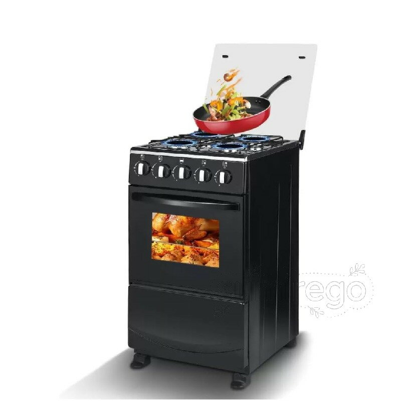 4バーナー多穴マルチフレームアウトポータブル 天然ガスストーブ 、業務用低圧高火力土鍋バーナー天然家庭用液化お手入れ簡単 自宅 RV アパート アウトドア キャンプ カフェテリア バーベキュー (ブラック,86*50*48cm)