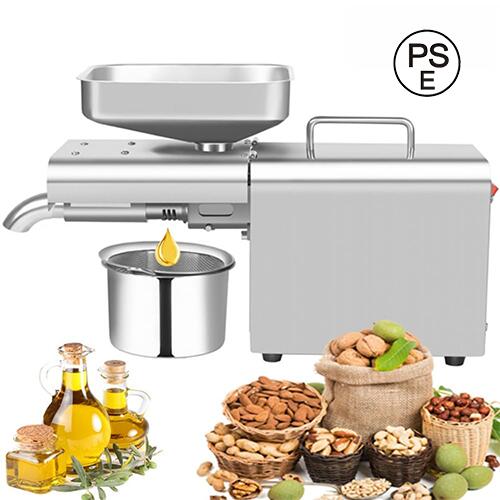 乐天商城 - 【ポイント5倍~4月限定特別キャンペーン!】電動油しぼり機 搾油機 油搾り器 電動搾油機 800W 卓上搾油機 小型搾油機 オイルプレスマシン 304ステンレス 工業級モーター 家庭用 業務用 デジタル温度調節