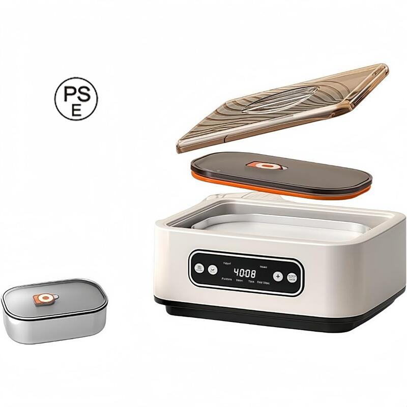 ヨーグルトメーカー 1.6L 低温調理 飲むヨーグルト 、110V発酵食品 塩こうじ 麹 フルーツビネガー ギリシャヨーグルト 発酵フードメーカー 手作りヨーグルト 豆乳DIY 低騒音 パーティーや集まりに最適 (カップは付属しません,ホワイト)