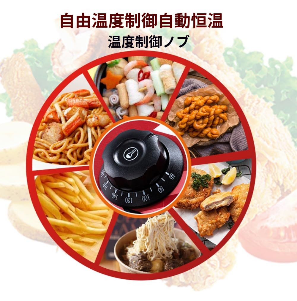 で麺器デスクトップ麺調理機ガス麺器 業務用麺茹で器多用途 60~180℃ 調節可能な温度うどん ラーメン てぼ 麺湯切り パスタ揚げ 茹で上げ 煮込み料理 煮物 保温機能あり 省エネ 防錆でお手入れが簡単 飲食店家庭用 業務用 (シルバー) 3