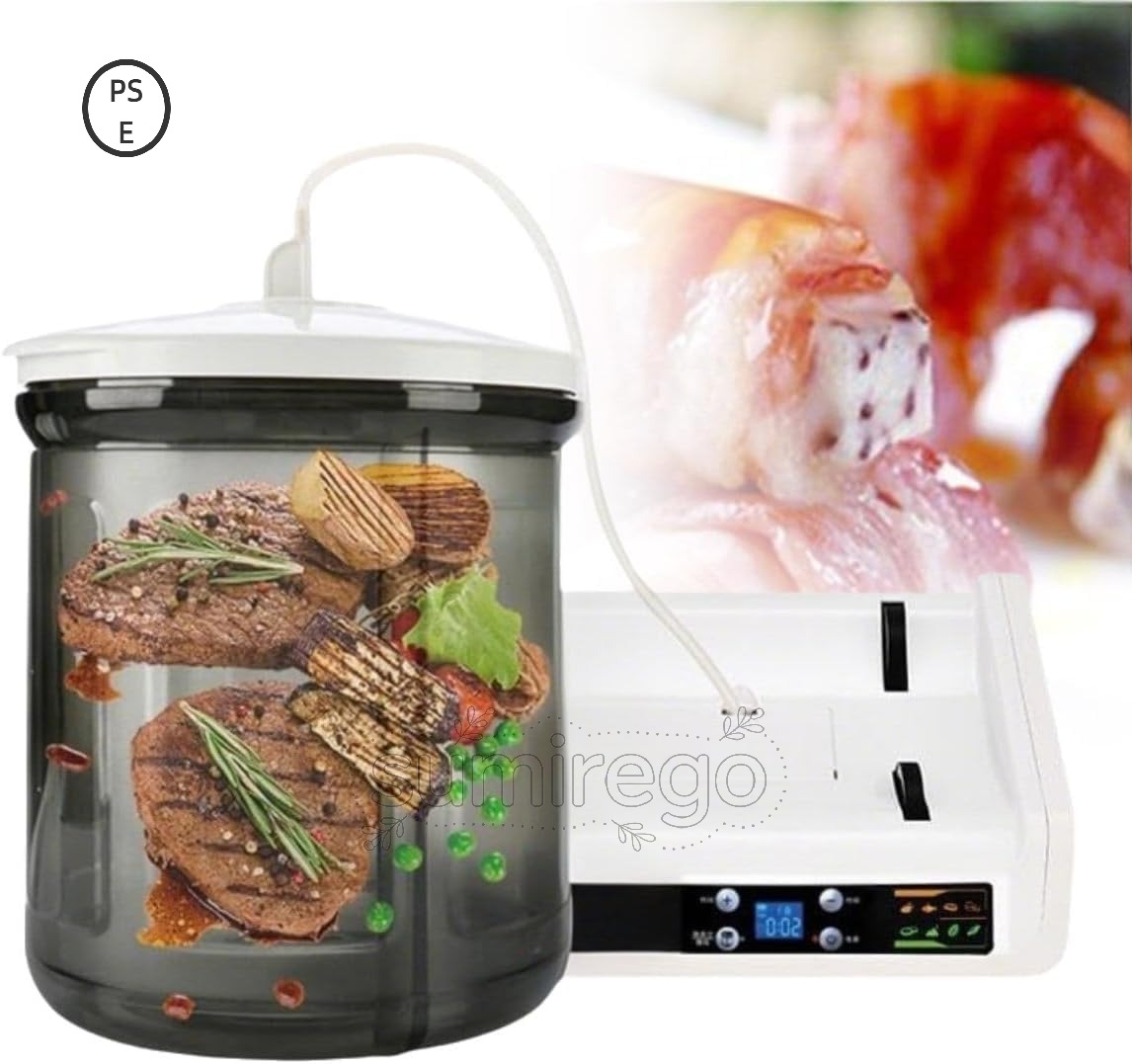 乐天商城 - 自動真空タンブラーマリネ機、真空ミートタンブラーマリネーター、業務用真空タンブラーマリネ機、LEDディスプレイ、省スペース、バーベキューレストラン向け