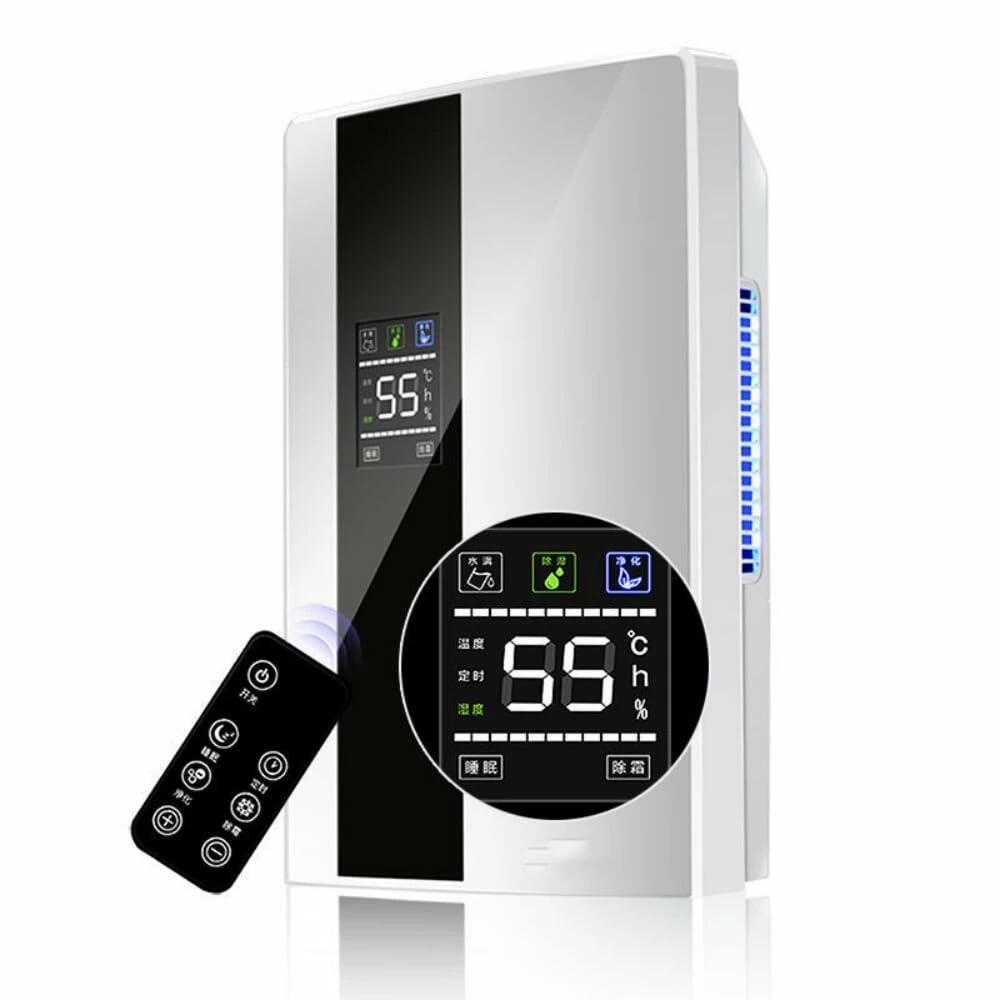 除湿機 ハイブリッド式 衣類乾燥除湿機、 LCDディスプレー 省エネ 排水ホース ハイブリッド式 、大容量..