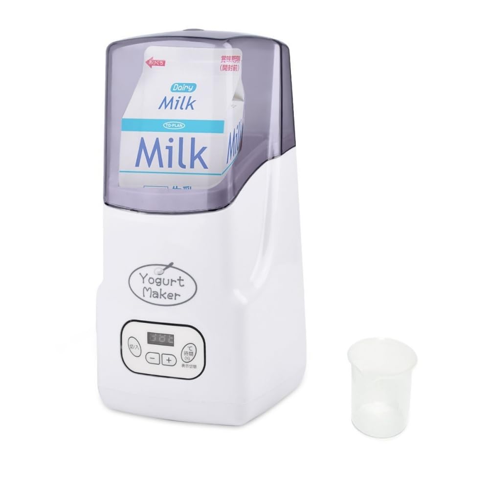 ヨーグルトメーカー 発酵食メーカー 飲むヨーグルト 簡単手作り 温度調整可能 牛乳パック対応 甘酒 カ..