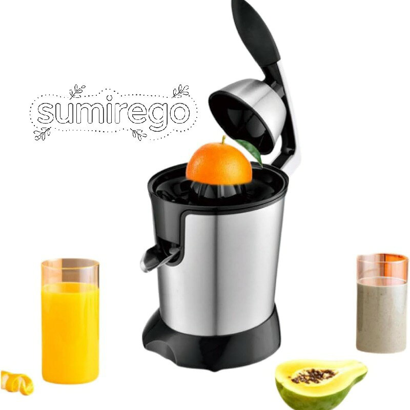レモン絞り器電動シトラスジューサー、手動ハンドル付き強力350Wオレンジジューサー、シトラスコーン2..