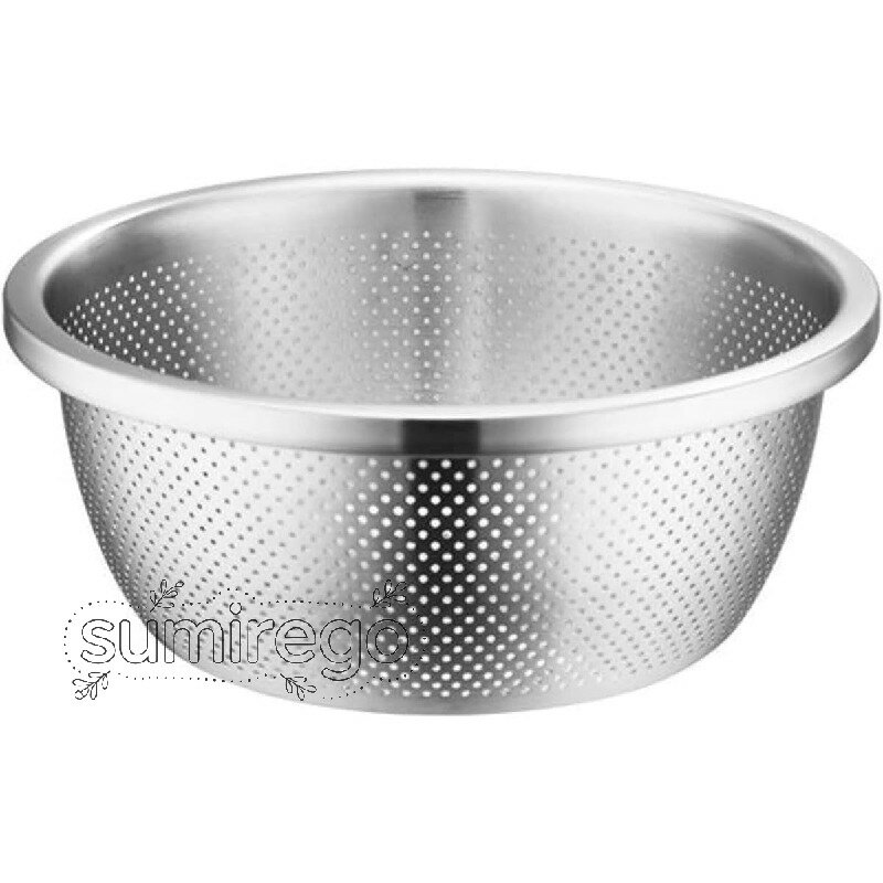 米洗いボウル 米とぎ 304ステンレス鋼製 水切りボウル 米洗いボウル＆水切りストレーナー 米ストレーナ..
