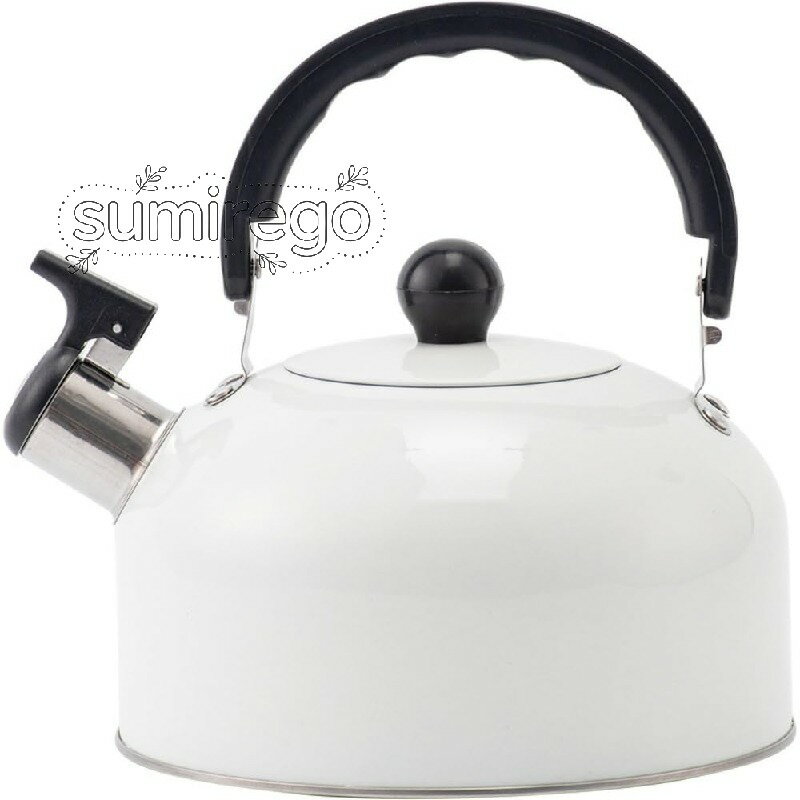 ケトル 3L ステンレス鋼 ホイッスル機能 グリーン