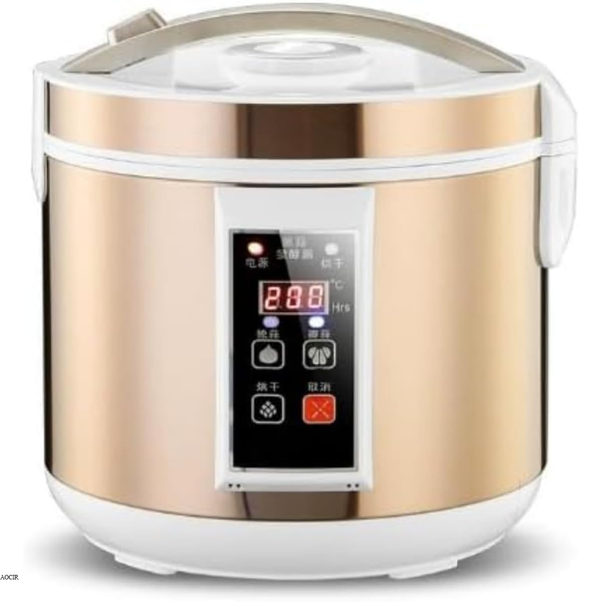 黒にんにく発酵機 7.5L大容量 黒にんにく発酵槽 黒にんにくマシン DIY多機能発酵機ワンボタン自動操作 ..