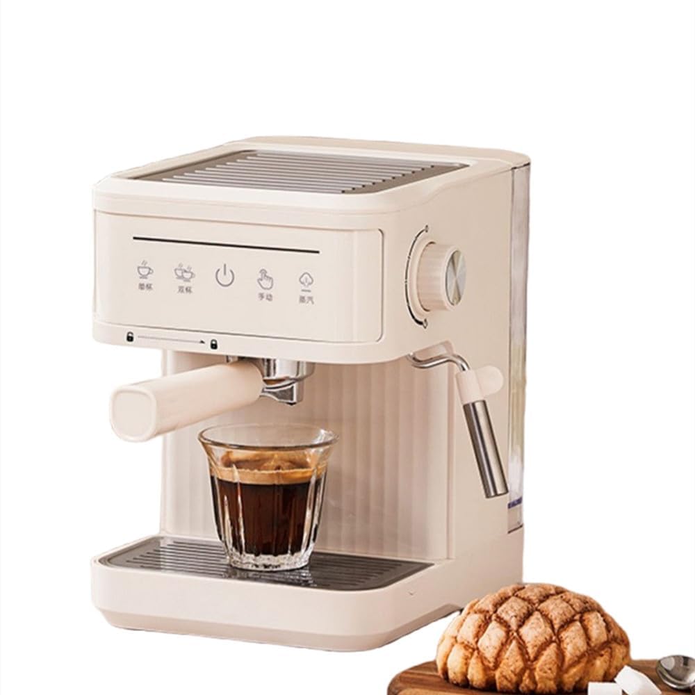 コーヒーメーカー 半自動コーヒーマシン コーヒーマシン エスプレッソマシン 家庭用 半自動 小型 ミル..