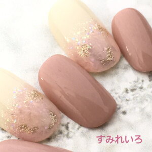 ネイルチップ つけ爪 デザイン かわいい ショート ロング シンプル 成人式 nail プレゼント 母 短い爪 小さい爪 大きい爪 ベリーショート ちび爪 結婚式 ウェディング 付け爪　ジェルネイル●スモーキーピンク ピンククラッシュホロ