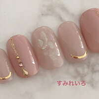 ネイルチップ つけ爪 成人式 かわいい ショート ロング ブライダル 春ネイル nail 誕生日プレゼント 短い爪 小さい爪 大きい爪 ベリーショート ちび爪 大人ネイル 付け爪　ニュアンスネイル　スモーキー　ピンク　くすみピンクラインゴールドホログラム b/ap