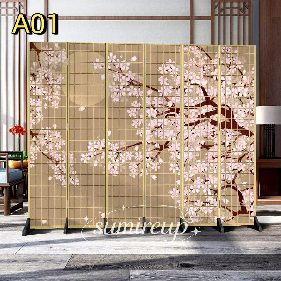 楽天市場】屏風 桜（屏風｜間仕切り）：インテリア・寝具・収納の通販
