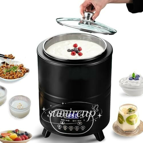 発酵食品機 ヨーグルトマシン 多機能 8L/12L 大容量 全自動/甘酒機 自動発酵機 健康食品 業務用 家庭用一定温度制御 ヨーグルト、甘酒、果実酢、パン生地、納豆、日本酒などに適しています