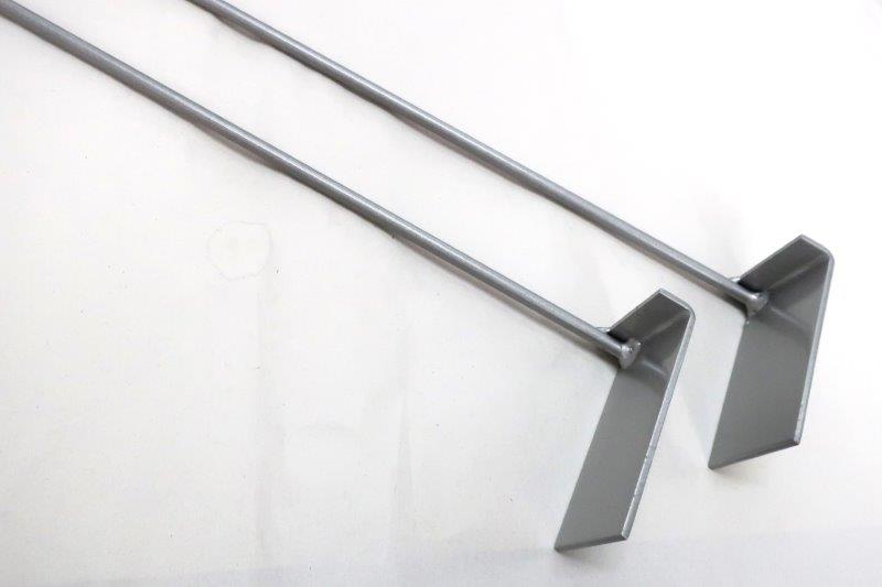 【2本セット】灰かき棒75cm 囲炉裏 かまど コンロなどで