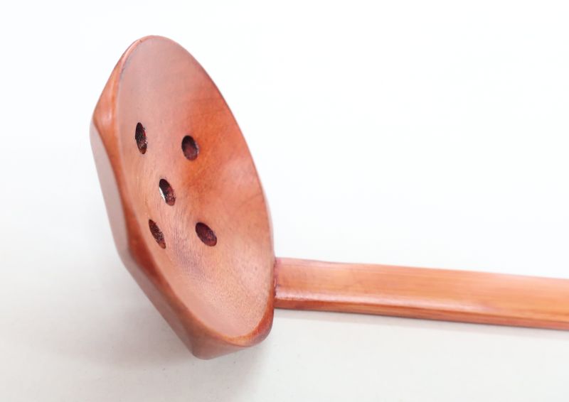 穴あき　お玉　取分け　1本　水炊き、すきやき等に！