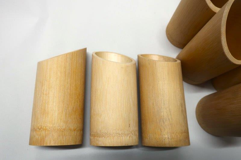 乐天商城 - 【3個セット】国産 竹串入れ 節なし 15cm