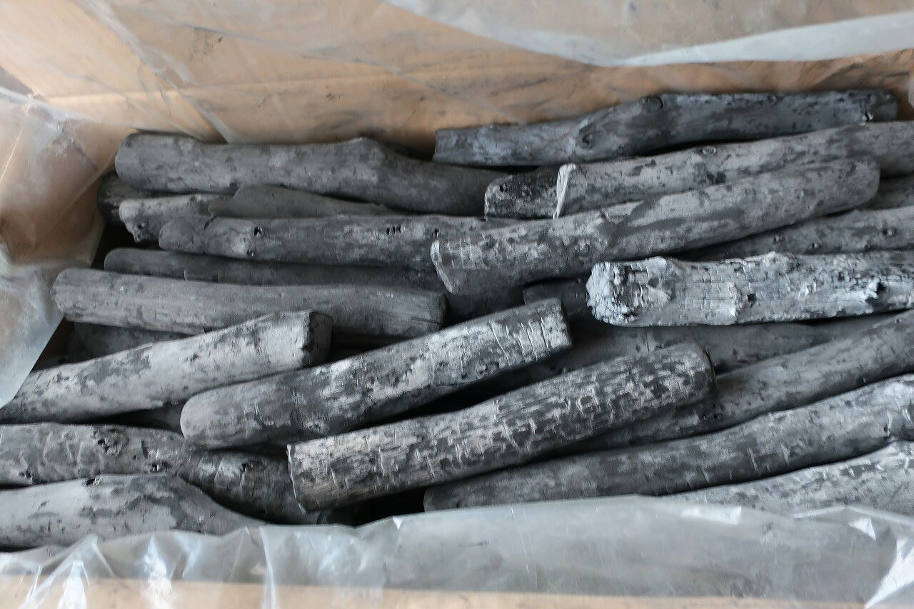 乐天商城 - ラオス備長炭　丸　15kg×4　60kg（10001969）