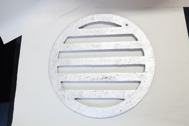 訳あり品 ロストル32.5cm 鋳物丸 交換用 火起こし器底 建築