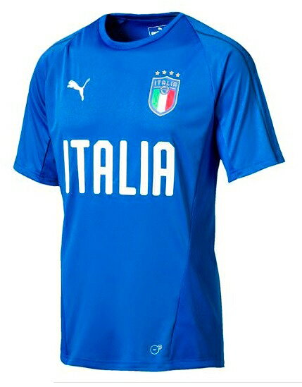 プーマ 2018-19 puma-752316-01 FIGC イタリア ITALIA トレーニング ジャージー プラクティス シャツ 半袖