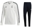 アディダス 2018-19 CW8664-CW8648 EVB19-EVB18 レアル マドリード トレーニング トップ・ニット パンツ 上下 セット