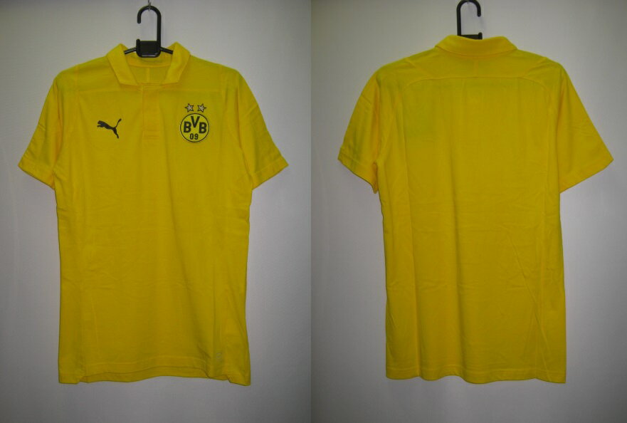 プーマ　2018-19 PUMA-753523-01　BVB ボルシア　ドルトムント ポロ　シャツ　半袖