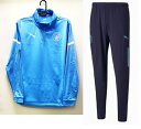 プーマ 2021-22 764510-01-764867-07 マンチェスター C シティ MCFC プレマッチ 1/4 トップ・パンツ 上下 セット