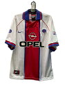 ナイキ 1996-97 PSG パリ サンジェルマン アウェイ ゲーム シャツ 半袖