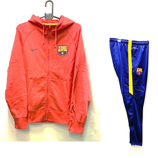 ナイキ nike-546795-686651-657 バルセロナ FCB フル ジップ フーディ ジャケット・ストライク パンツ 上下 セット ナイキ nike-546795-686651-657 バルセロナ FCB フル ジップ フーディ ジャケット・ストライク パンツ 上下 セット