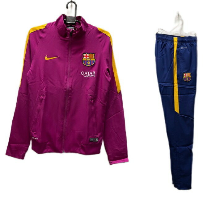 ナイキ　NIKE-686649-560　バルセロナ　FCB　REV　SDLN　ウーブン　上下セット