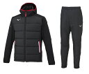 ミズノ 2022FW p2me250109-p2mf250109 モレリア 中綿 ジャケット・パンツ 上下 セット(4)