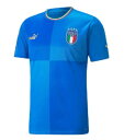 プーマ 2022-23 puma-765643-01 イタリア FIGC ホーム レプリカ ゲーム シャツ 半袖(4)