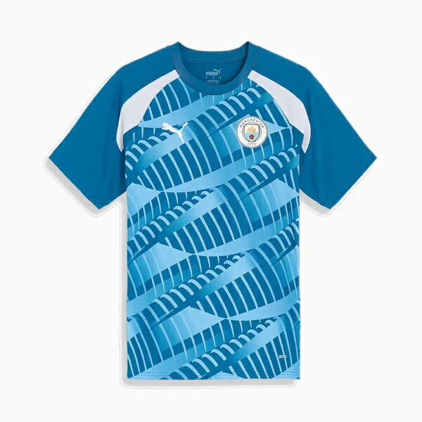 プーマ 2023-24 puma-772844-10 MCFC マンチェスター シティ プレマッチ プラクティス シャツ