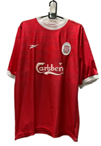 リーボック 1998-00 reebobok-198935 リバプール ホーム レプリカ ゲームシャツ 半袖 USサイズ