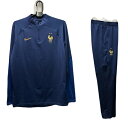 ナイキ nike-dh6455-dh6480-410 フランス トレーニング トップ・.パンツ 上下 セット